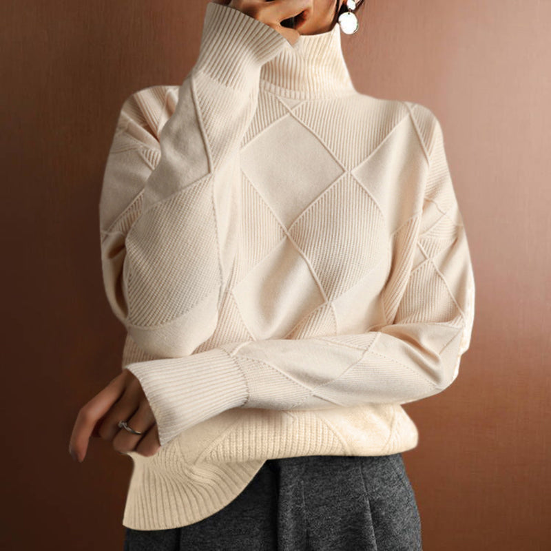 Cozy Chic Mock Neck Pullover